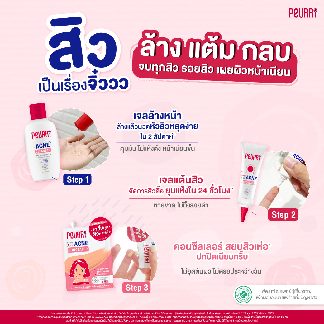 PEURRI Cover All Acne Concealer 3g.