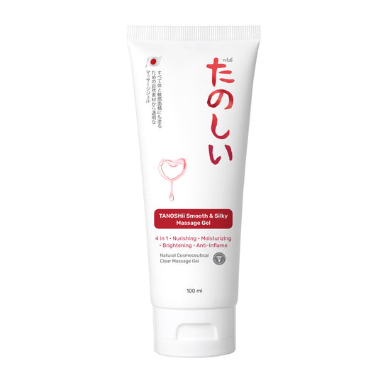 TANOSHII SMOOTH & SILKY MASSAGE GEL 100ml